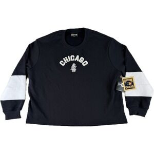 New Era Chicago Cubs Sweater Womens‎ XXL Cooperstown Collection Baseball MLB NWT